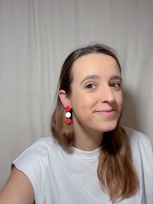 Modelo Cádiz - Rojo y blanco