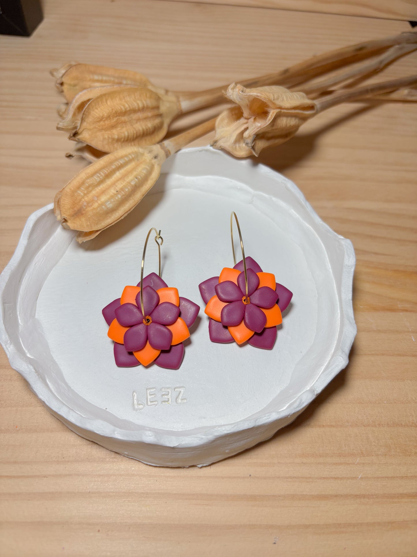 Modelo Córdoba - Fucsia y naranja