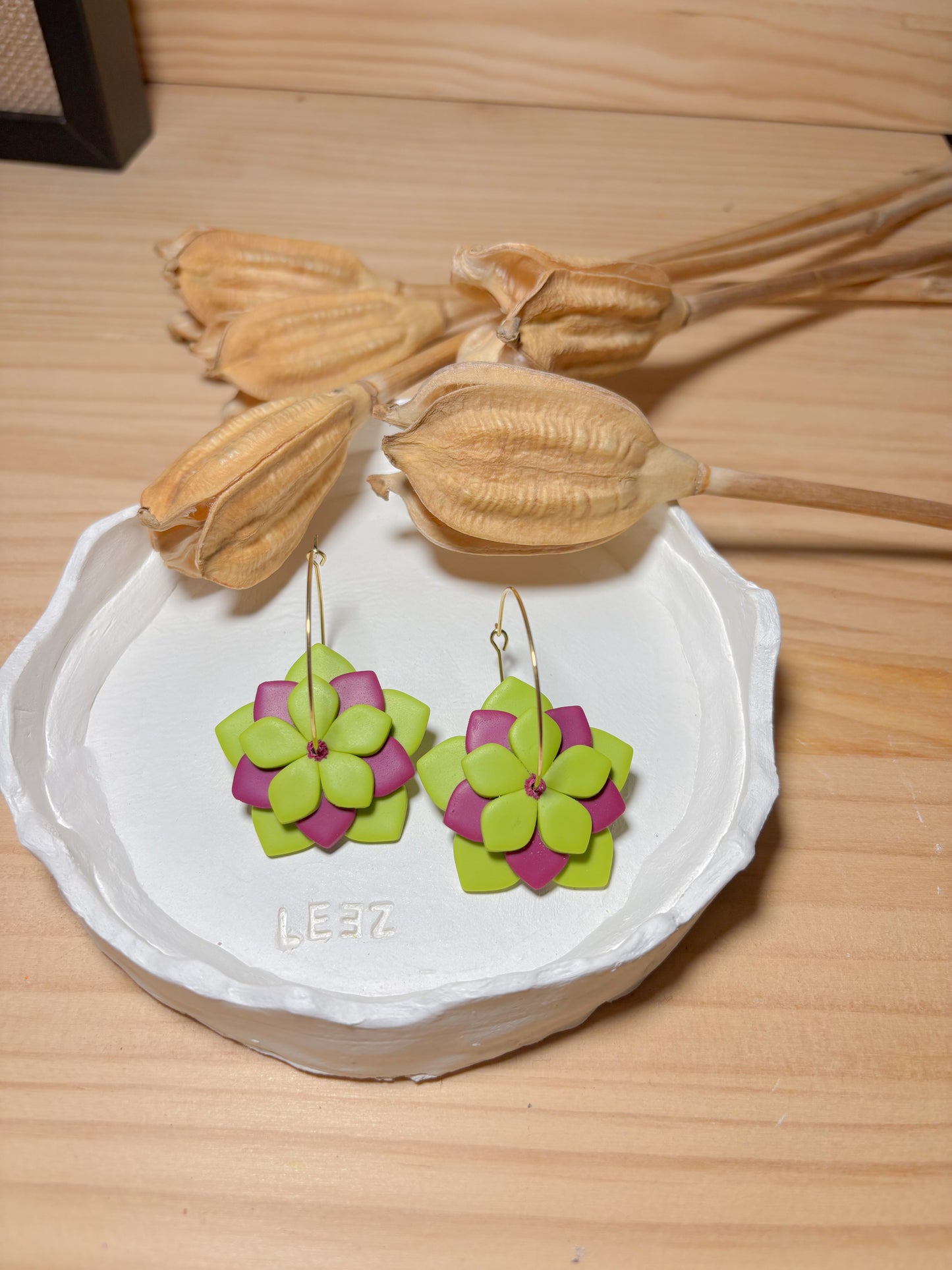 Modelo Córdoba - Verde y fucsia