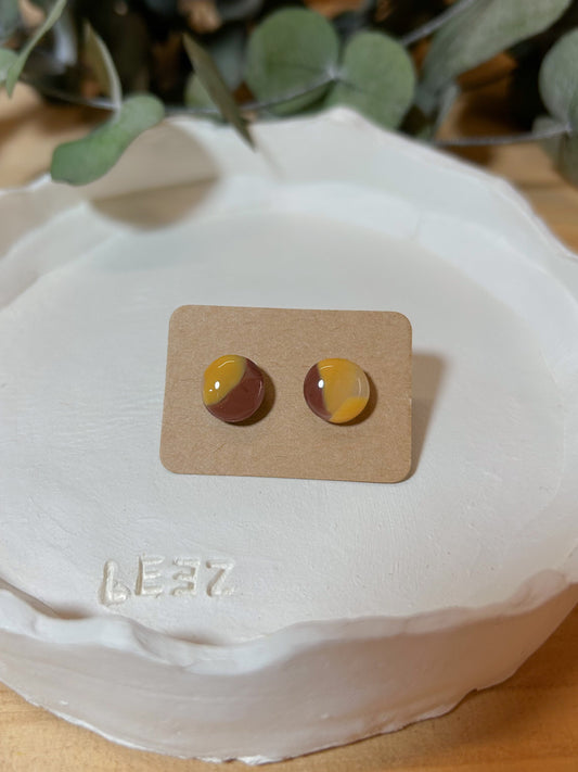 Modelo Liédena - Marrón y mostaza