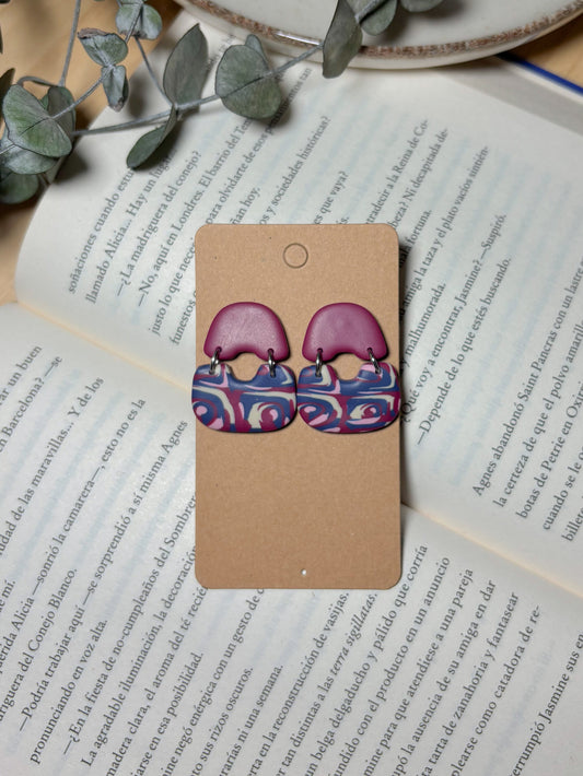 Modelo Barcelona - Rosa y azul marino