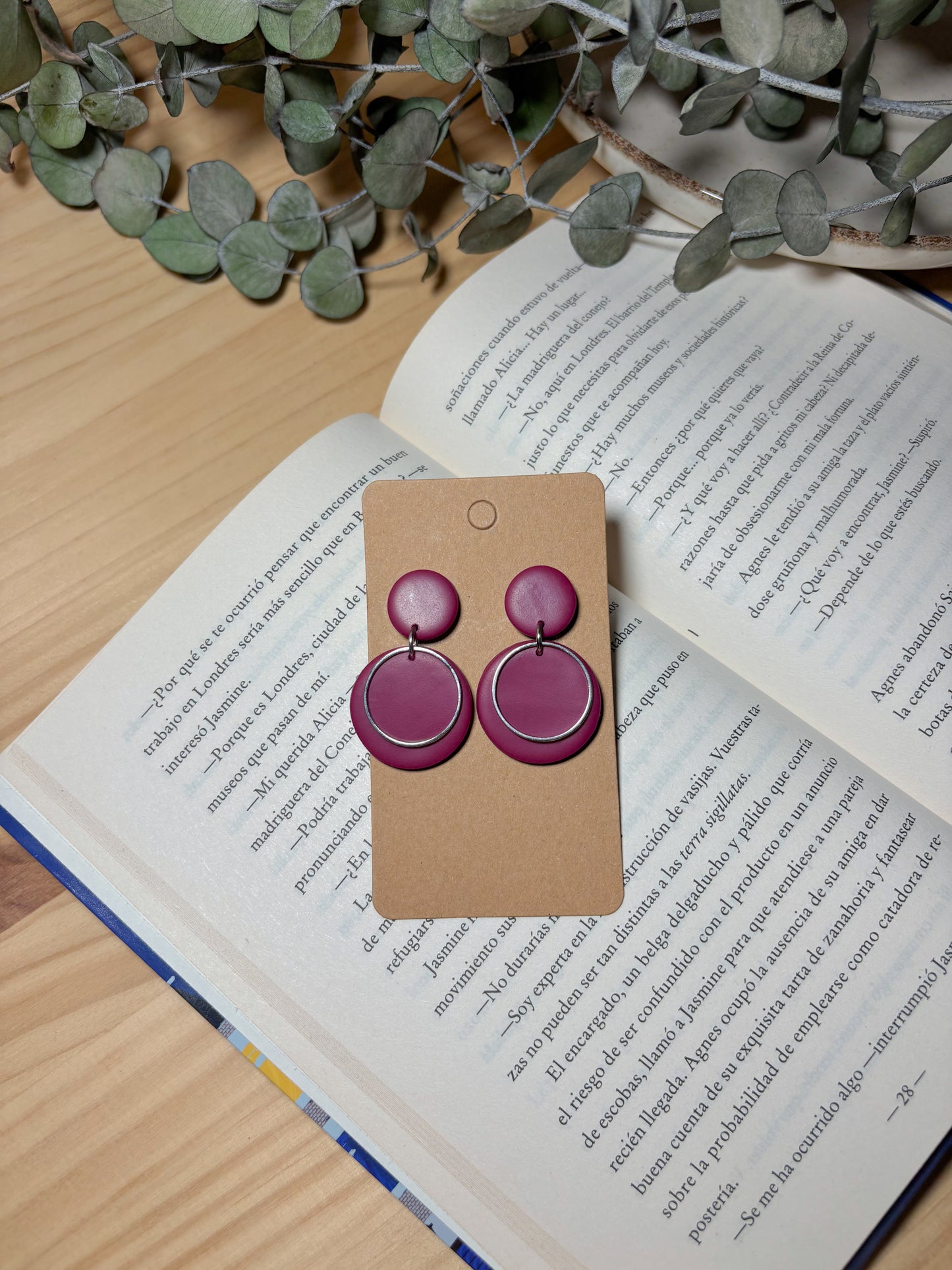 Modelo 1 - fucsia y plateado