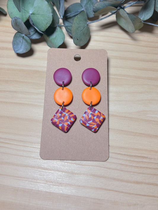 Modelo Logroño - Rosa, naranja y azul