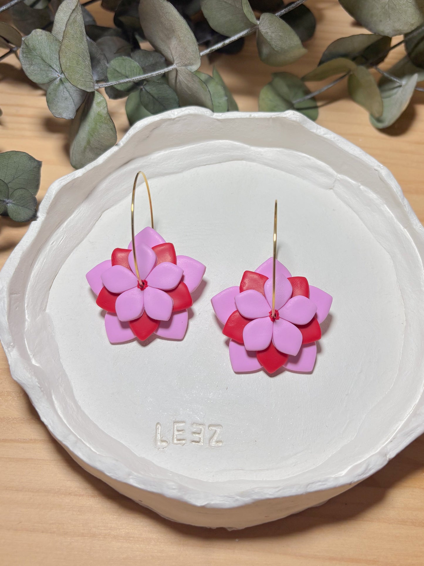 Modelo Córdoba - Rosa y Rojo