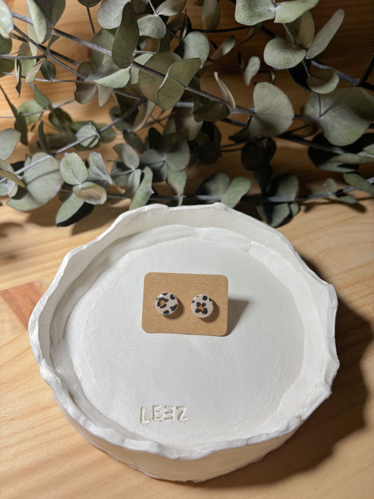 Pendiente leopardo (modelo 12)