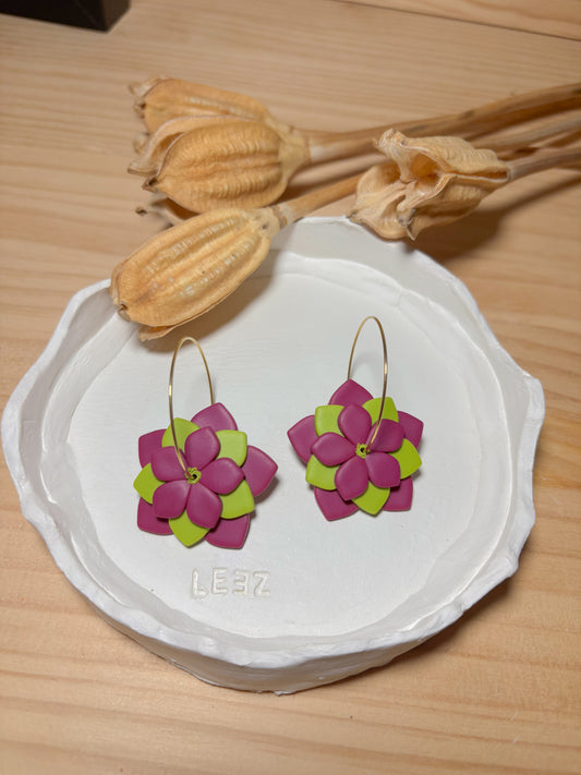 Modelo Córdoba - Fucsia y verde