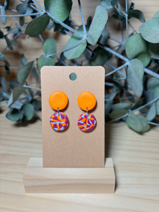 Modelo Girona - Rosa, naranja y azul