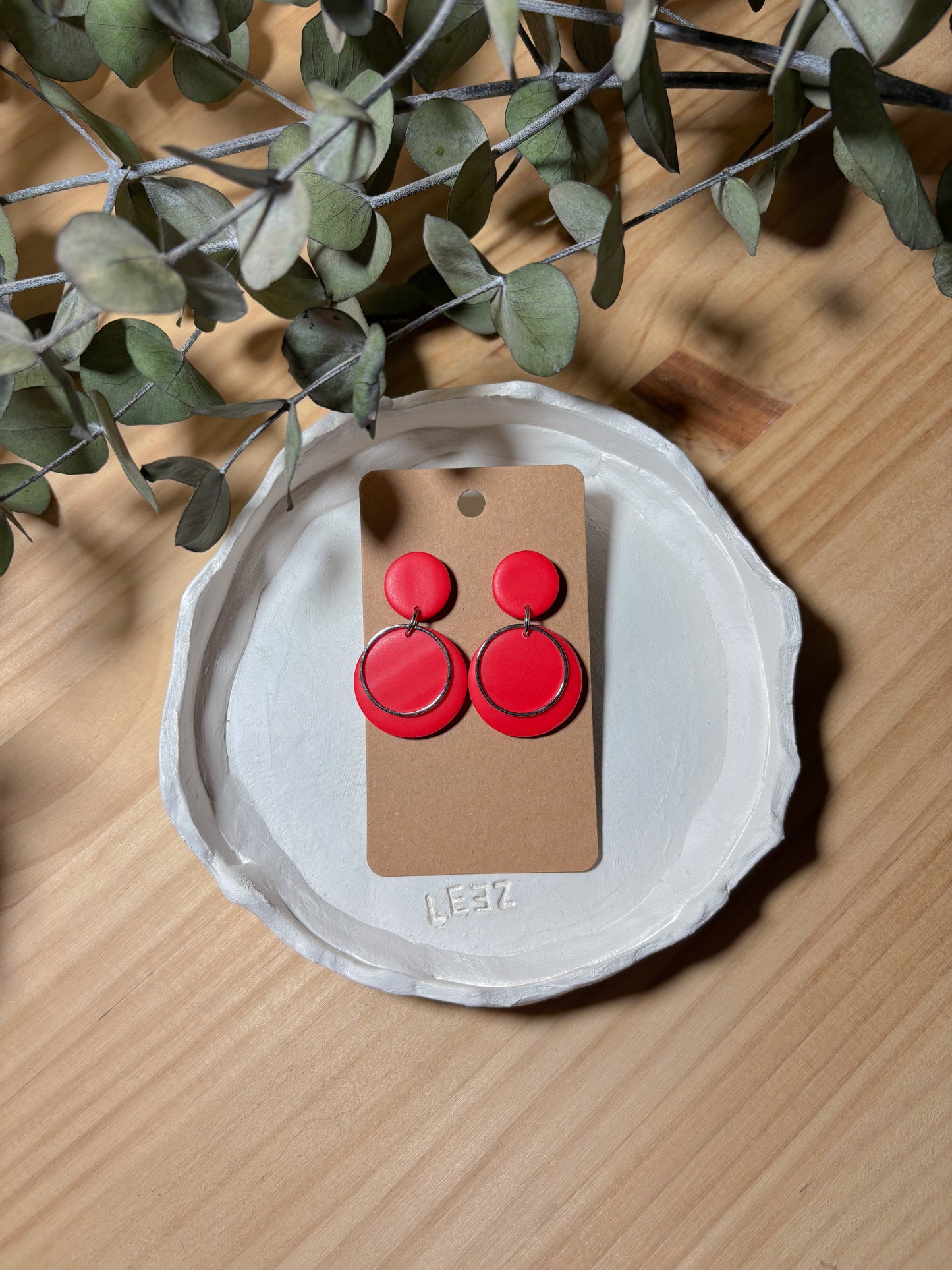 Modelo 1 - Rojo y plateado