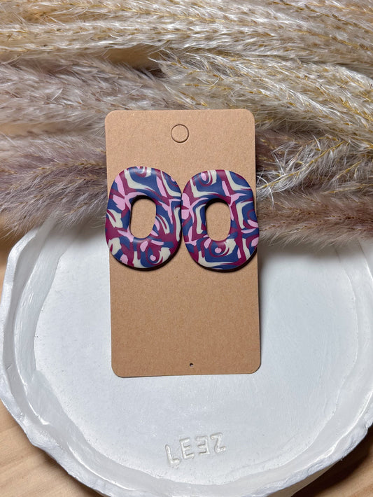 Modelo Santander - Rosa y azul marino