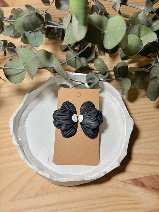 Flor grande negra